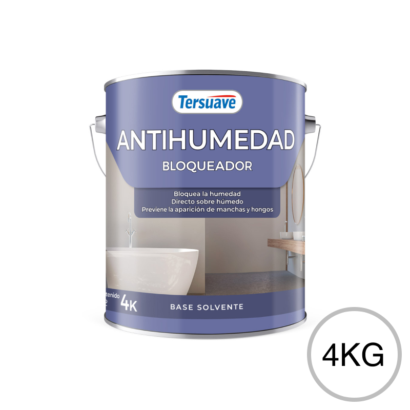 Pintura Tersuave Antihumedad Bloqueador x 4kg