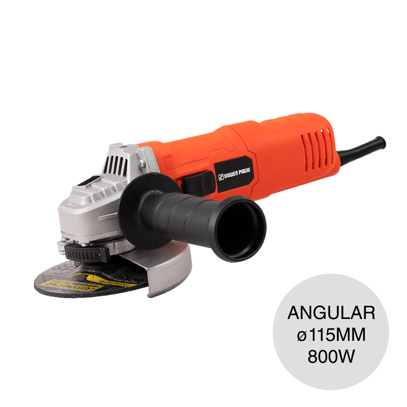 Amoladora angular empuñadura lateral ø 4 1/2" - ø 115mm 800w