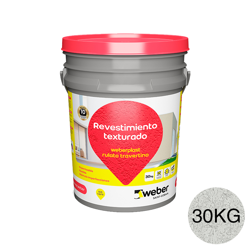 Weberplast RTM gris perla x 30kg