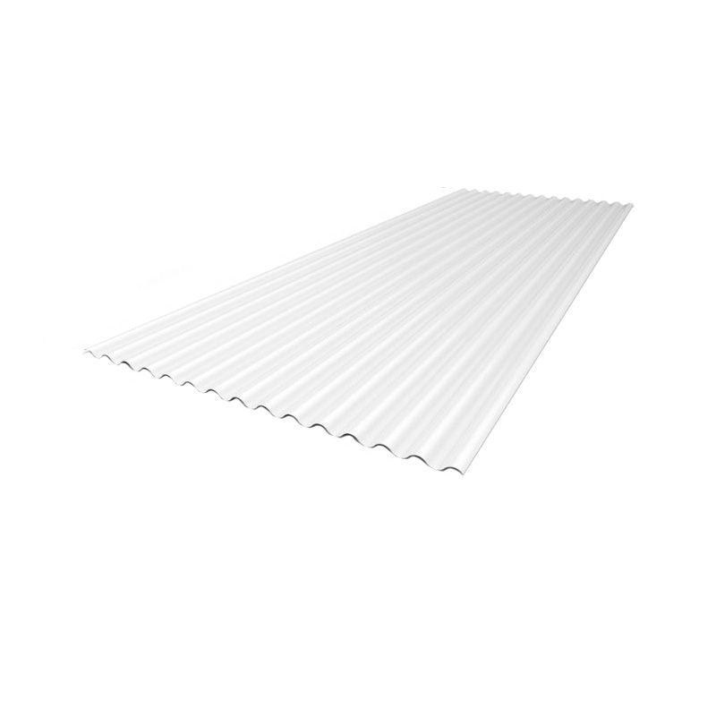 Chapa acanalada policarbonato blanco traslucido