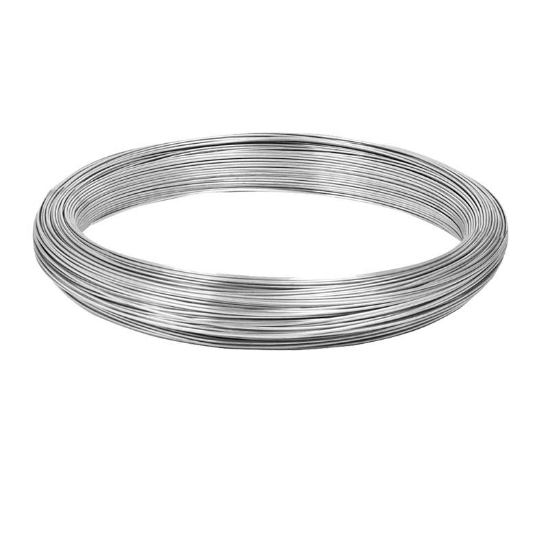 Alambre p/atar recocido galvanizado calibre Nº12.50 x ø 2.49mm rollo x kg