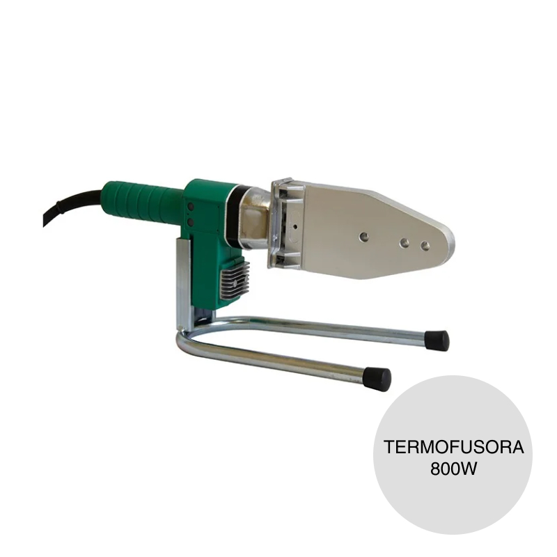 Termofusora caños agua AST 2020 c/boquillas 20mm-32mm 800w