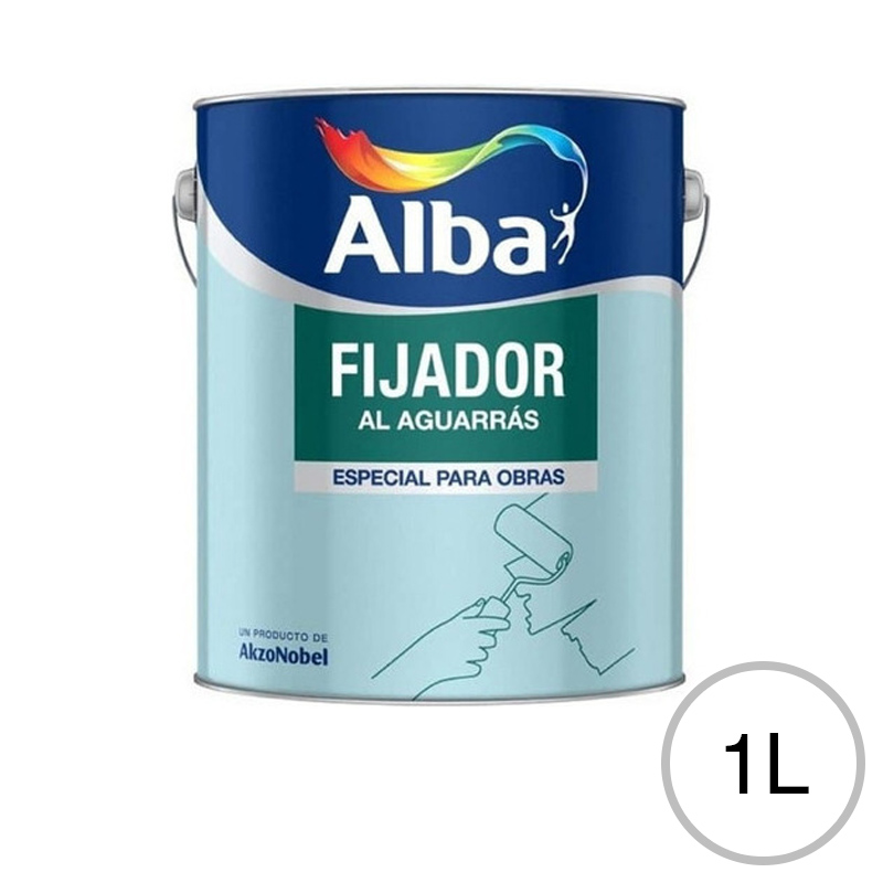Fijador al aguarras exterior interior incoloro mate lata x 1l