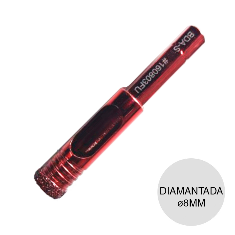 Broca diamantada Hole-Next ø 8mm