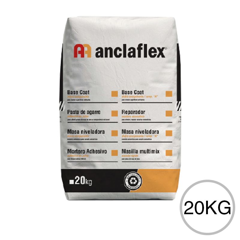 Pasta de agarre adhesiva revoque construccion seco en polvo interior bolsa x 20kg