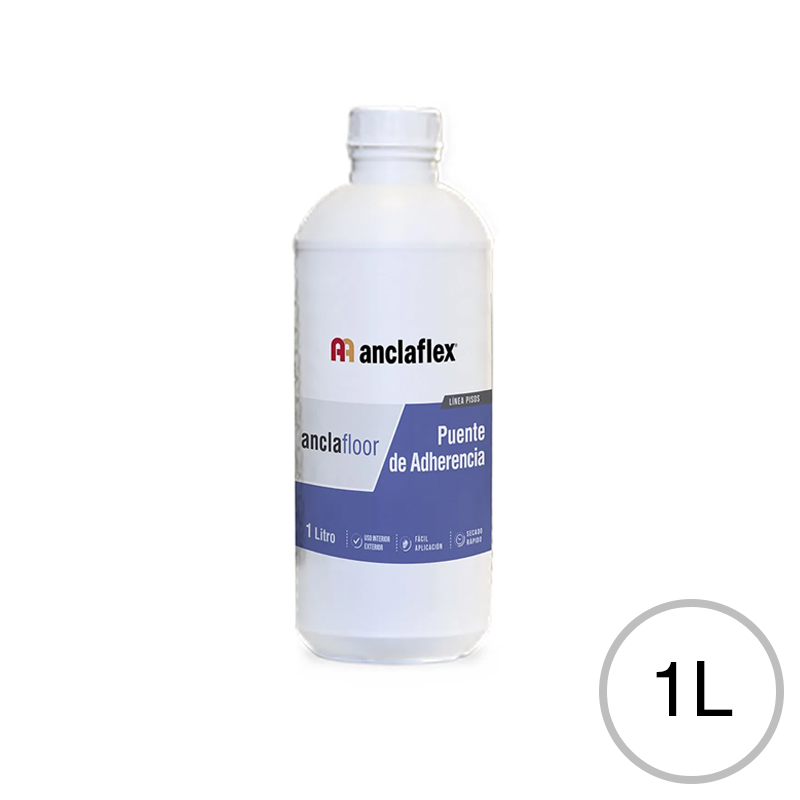 Puente adherencia Anclafloor microcemento exterior interior botella x 1l