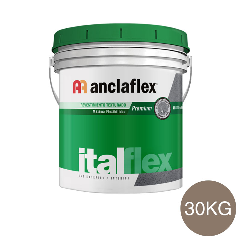 Revestimiento plastico texturado Italflex textura mediana 898ai balde x 30kg