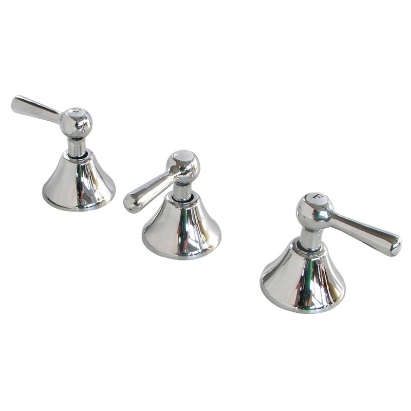 Griferia bidet metalica con transferencia Itati Lever cromado brillante