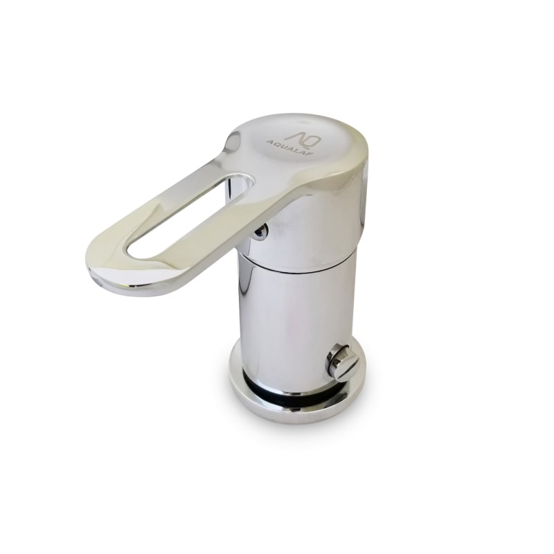 Griferia bidet metalica monocomando con transferencia Varenna cromado brillante