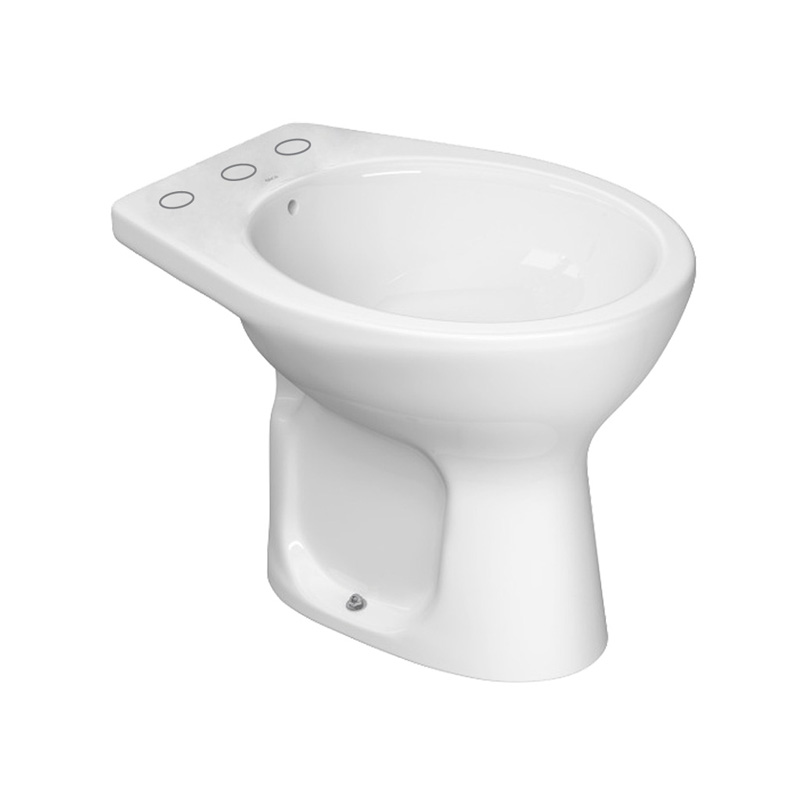 Bidet Marajo 3 agujeros blanco brillante 375mm x 375mm x 495mm
