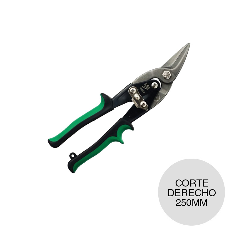 Tijera aviacion corte derecho 250mm