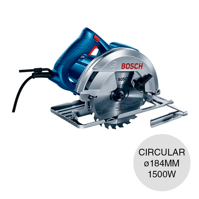 Sierra circular GKS 150 ø 7 1/4'' - 184mm 1500w