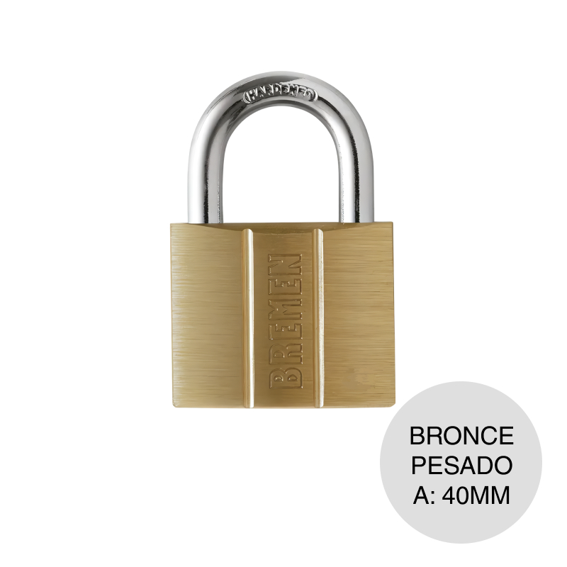 Candado bronce pesado 40mm