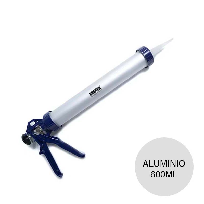 Pistola aplicadora Profesional aluminio 600ml