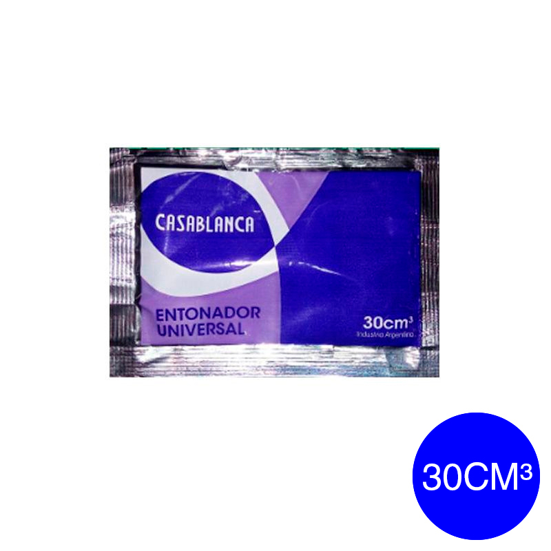 Entonador universal pinturas azul sachet x 30cm³