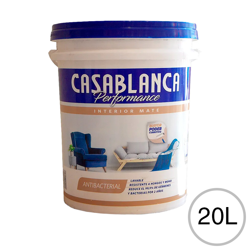 LATEX INT CLASSIC BLANCO MATE 20L