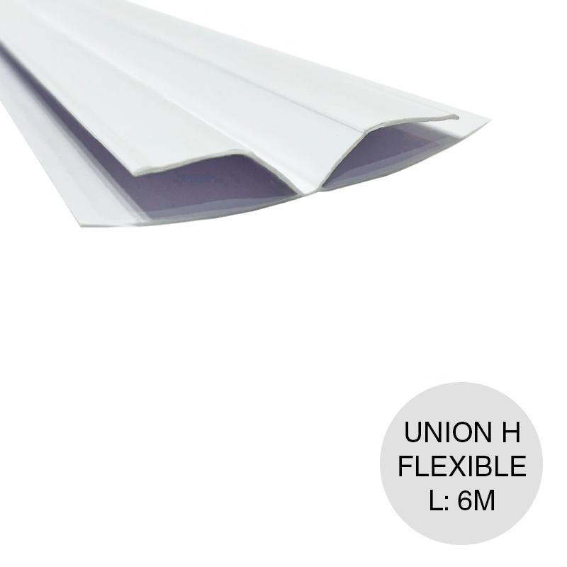 PERFIL CIELORRASO ECOPVC ANGULO FLEXIBLE BLANCO 6000MM