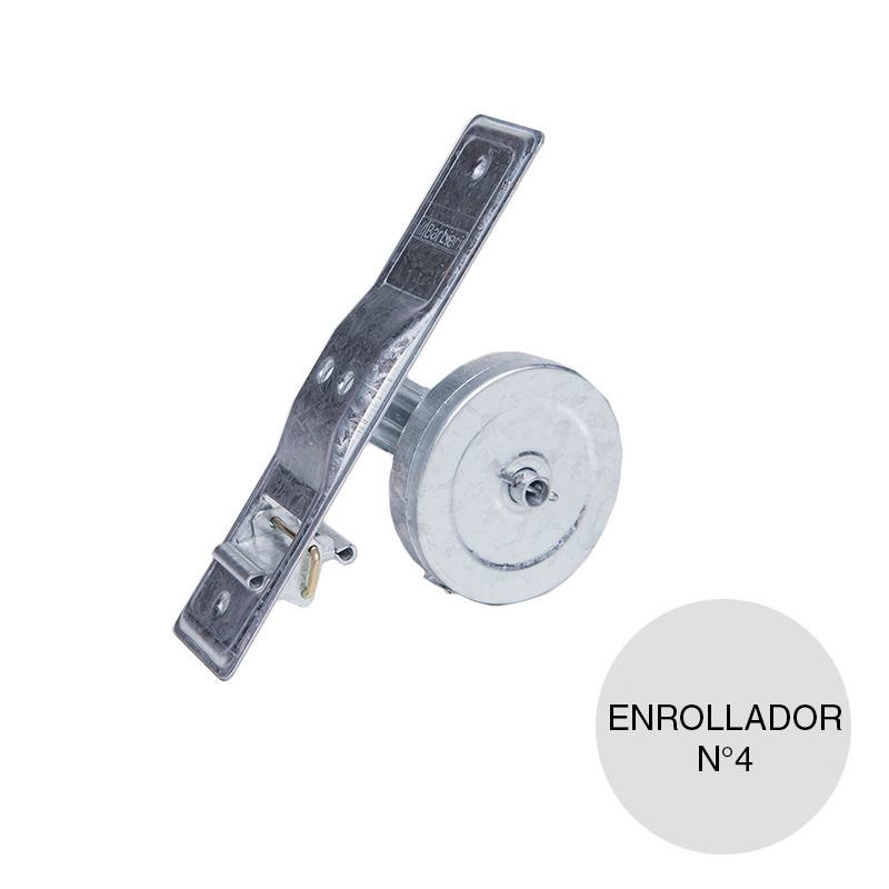Enrollador galvanizado cinta cortina persiana c/freno N°4