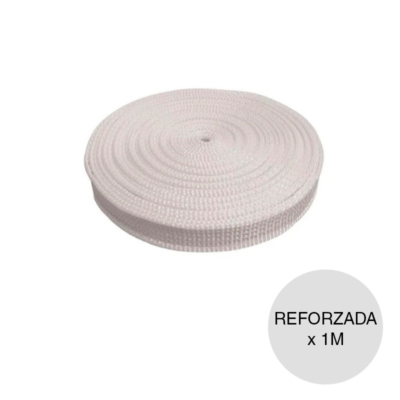 Cinta correa reforzada cortina persiana x 1m