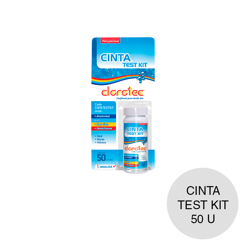 Cinta Test kit HTH tubo x 50u