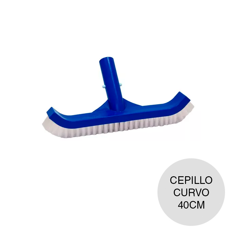 Limpiafondo cepillo curvo x 40cm