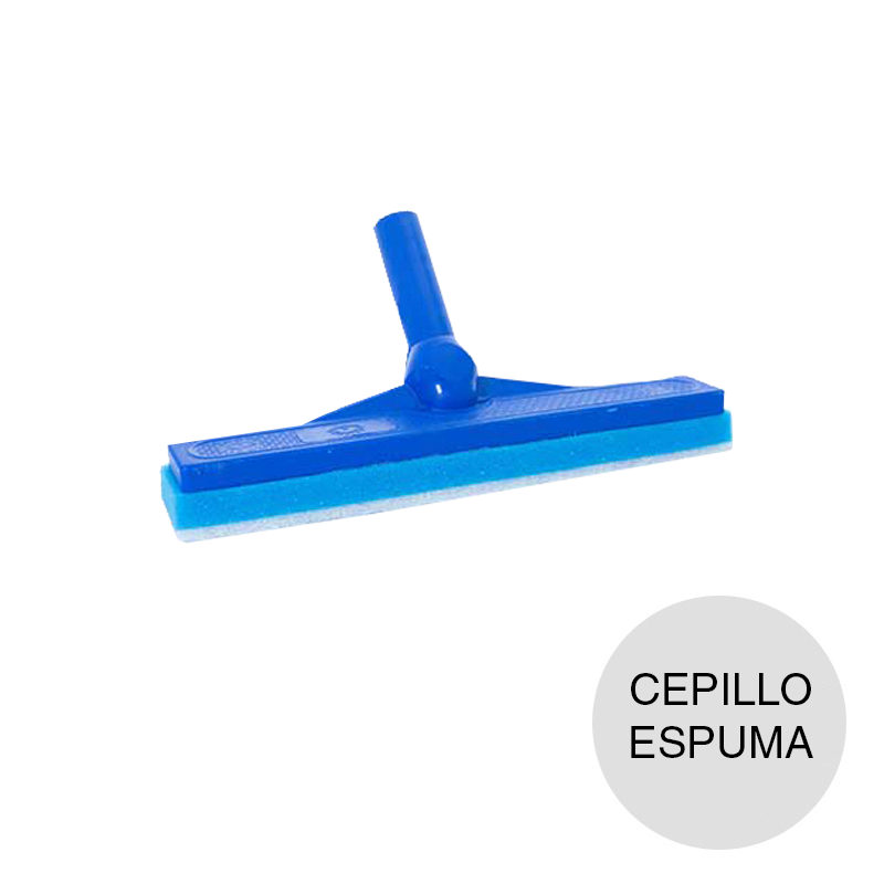 Limpiafondo cepillo espuma x 30cm