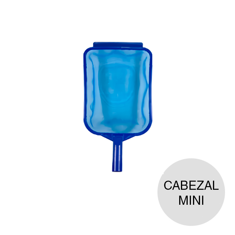 Cabezal mini saca hojas para pileta