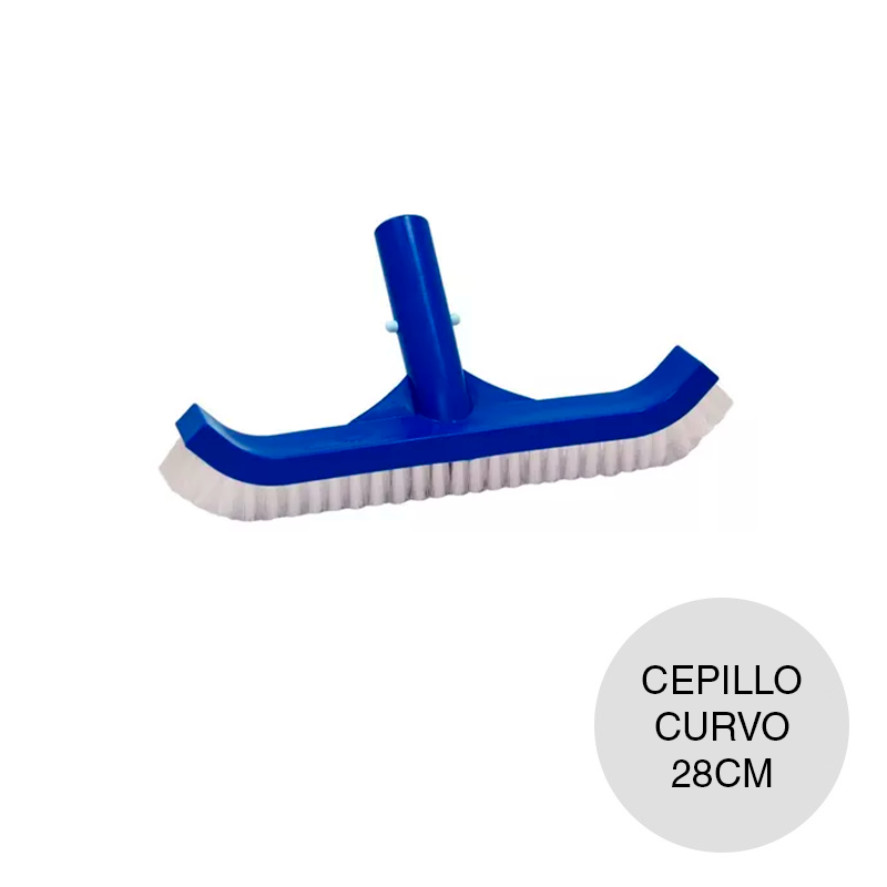 Limpiafondo cepillo curvo mini x 28cm