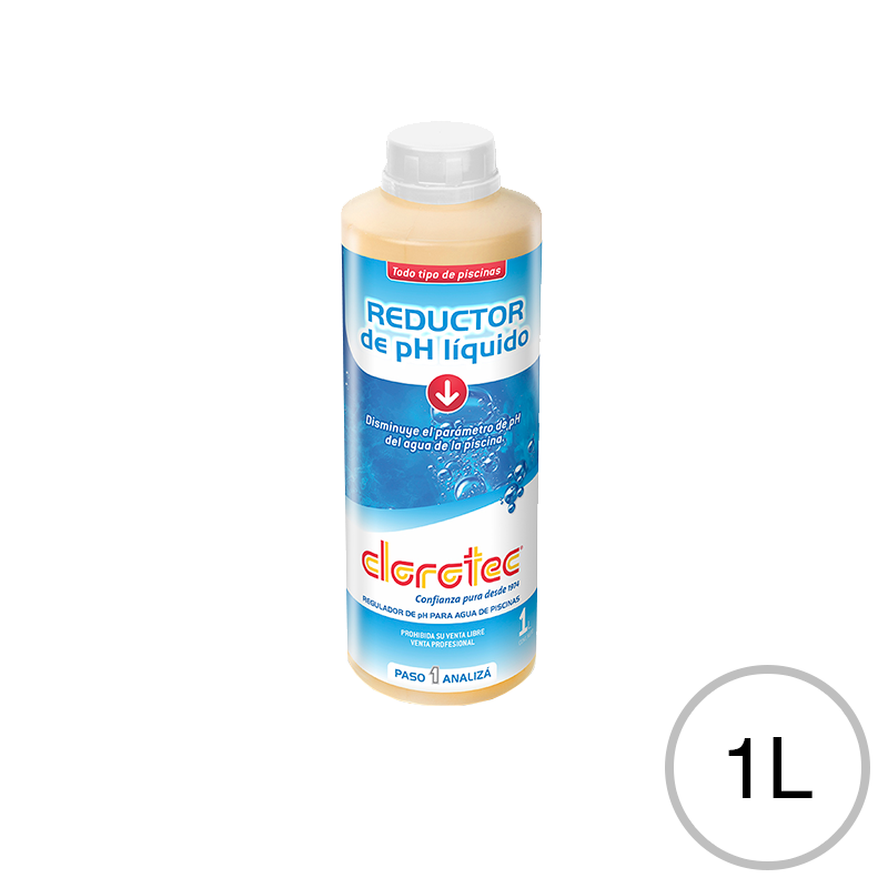 Reductor pH liquido botella x 1l