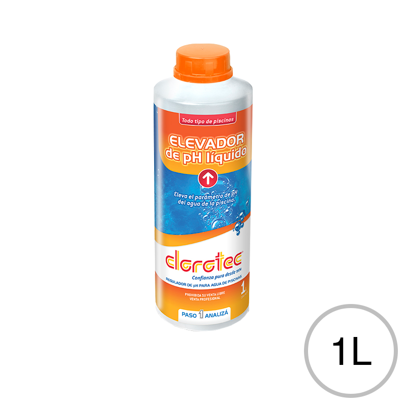 Elevador pH liquido botella x 1l