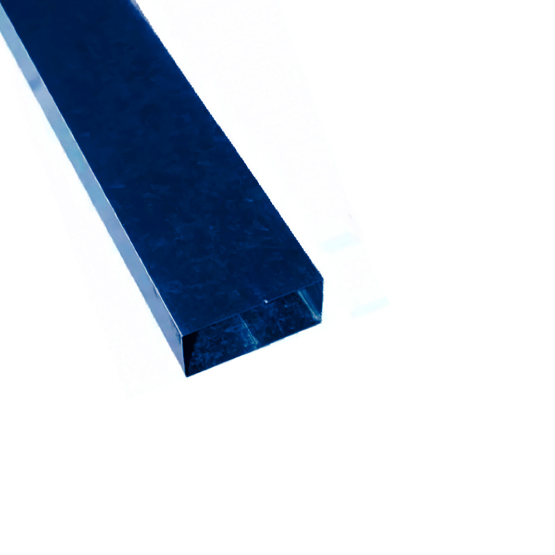 Caño bajada recto azul C25 Des. 400mm x 1.22m