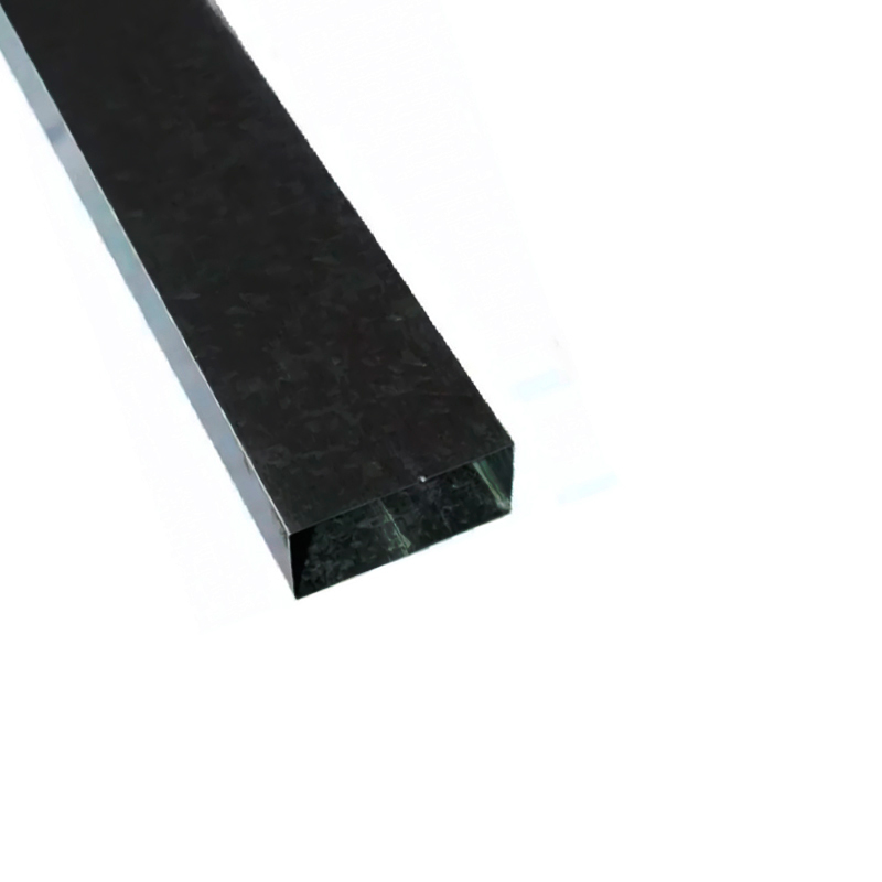 Caño bajada recto negro C25 Des. 400mm x 1.22m