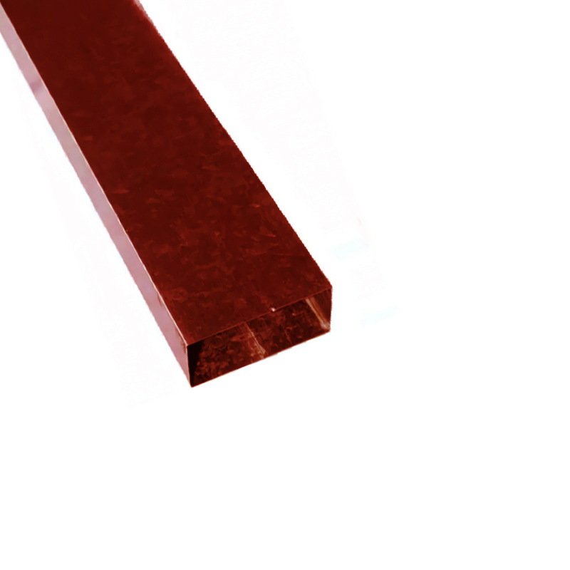 Caño bajada recto rojo C25 Des. 400mm x 1.22m