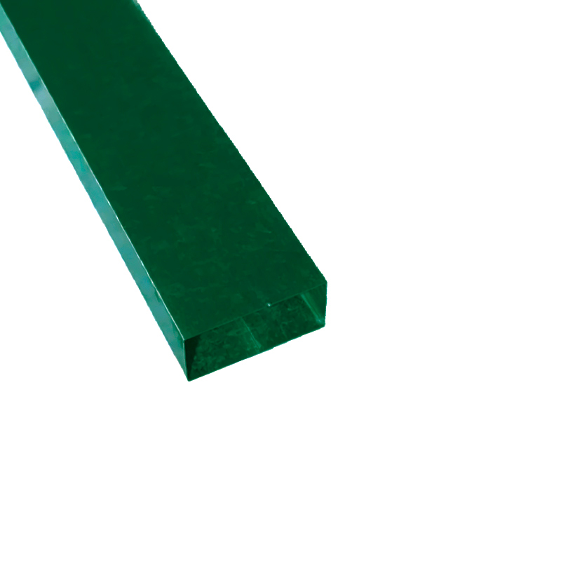 Caño bajada recto verde C25 Des. 400mm x 1.22m