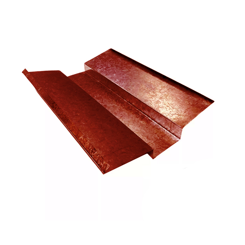 Canaleta conversa rojo C25 Des. 400mm x 2.44m