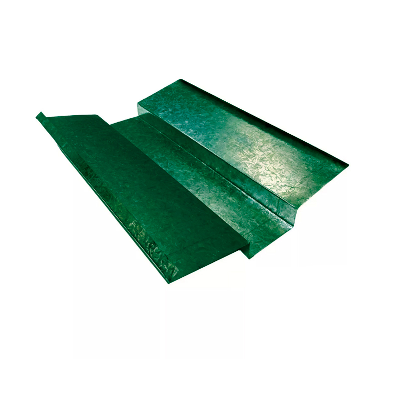 Canaleta conversa verde C25 Des. 400mm x 2.44m