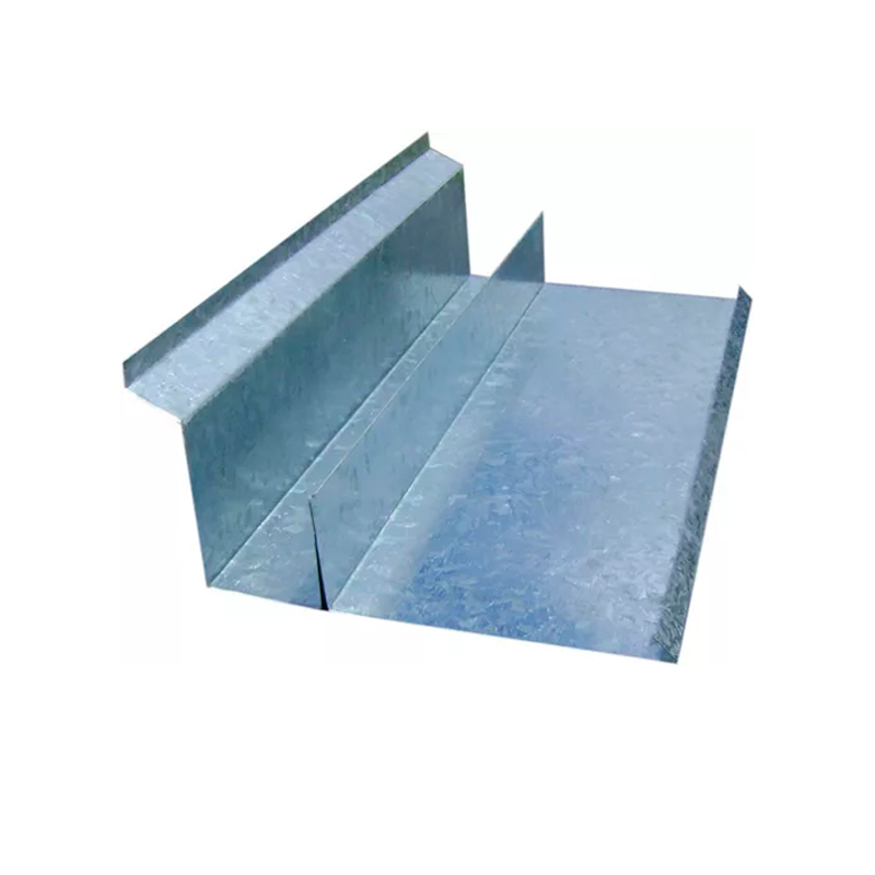 Banda c/riel lateral galvanizado C28 Des. 330mm x 2m