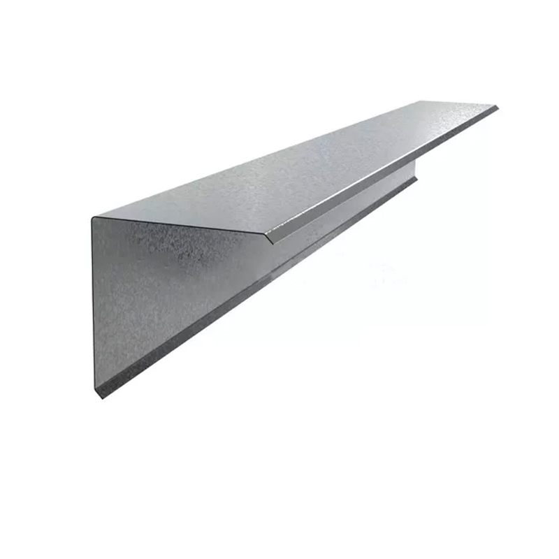 Babeta lateral esquinero galvanizado C28 Des. 330mm x 2m