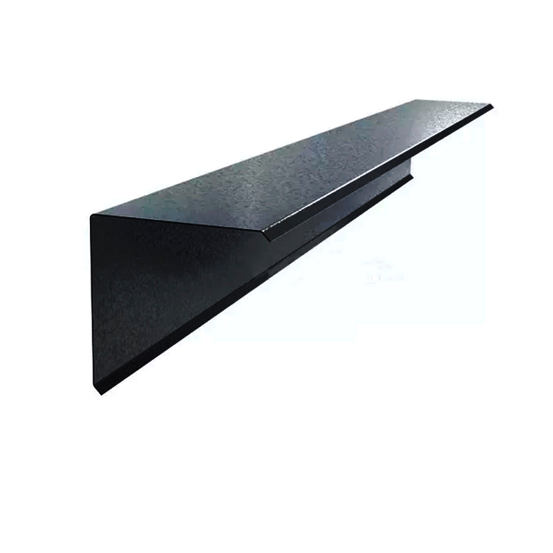 Babeta lateral esquinero negro C25 Des. 330mm x 2.44m