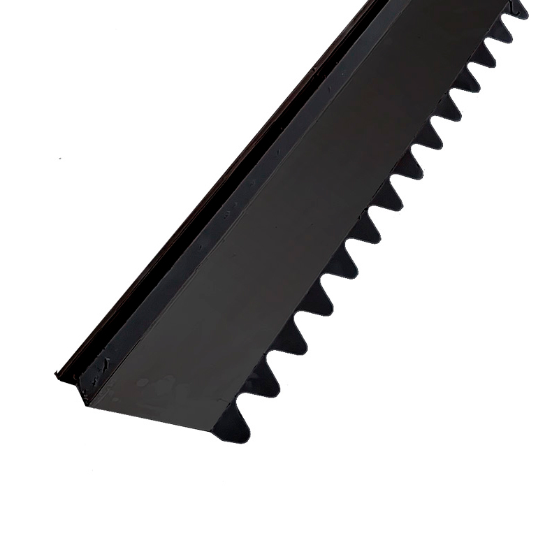 Babeta amure acanalada negro C25 Des. 250mm x 2.44m