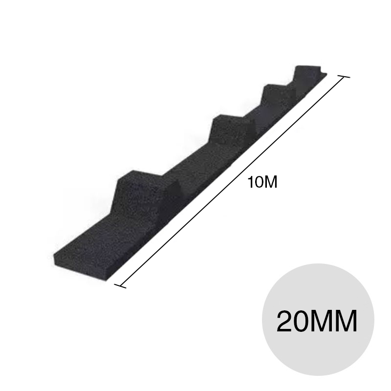 Burlete sellador poliuretanico base T101 20mm x 10m