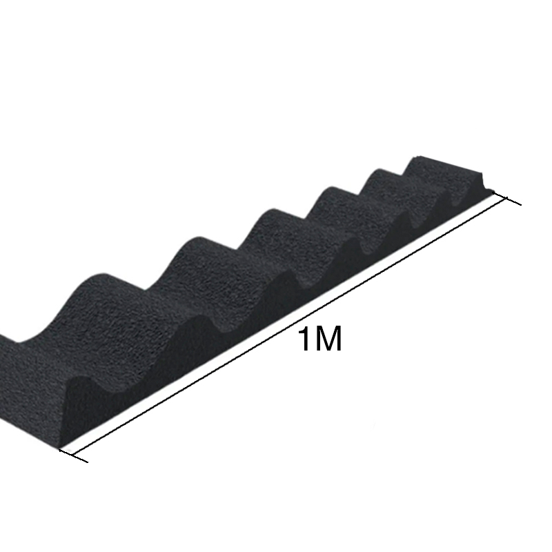 Burlete sellador poliuretanico chapa sinusoidal 25mm x m