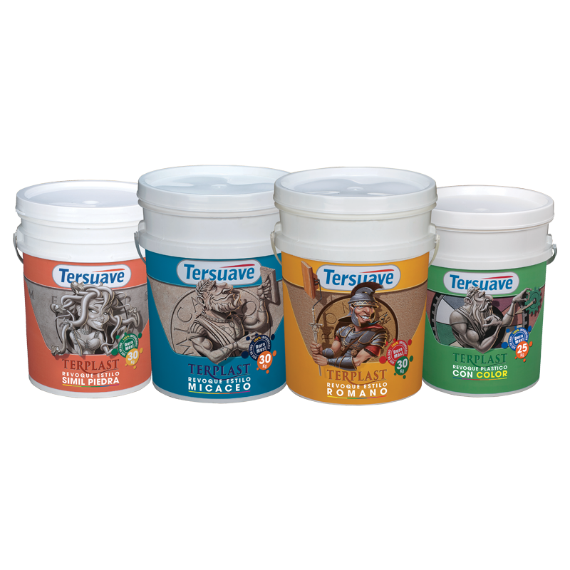 Revestimiento plastico texturable Terplast