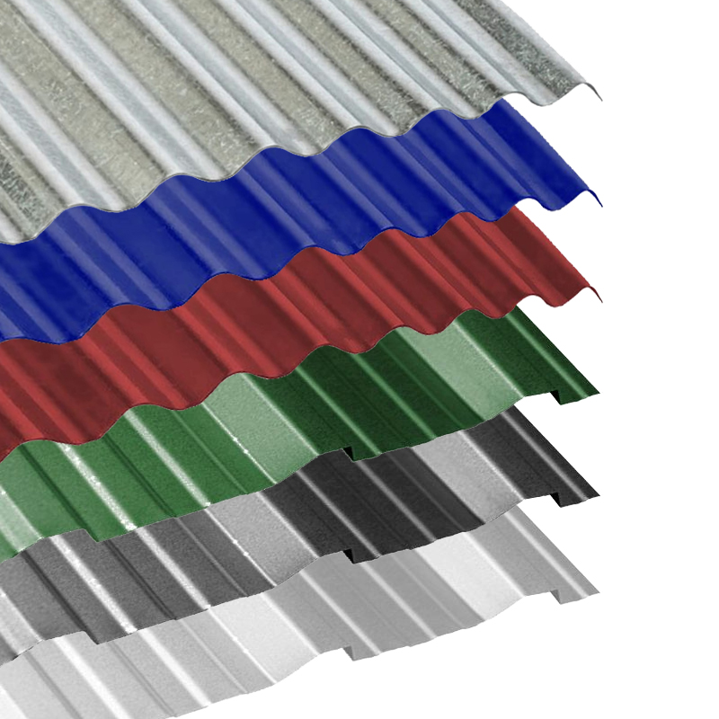 Chapas sinusoidales y trapezoidales para cubiertas livianas