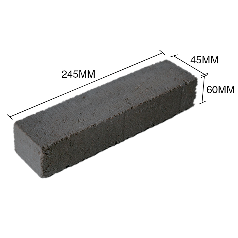 Liston revestimiento Bricko hormigon onix liso 45mm x 60mm x 245mm