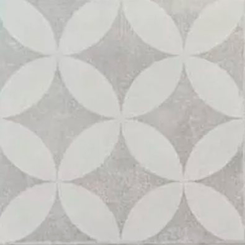 Piso y revestimiento ceramico Fiore Di Portland grey satinado borde sin rectificar 450mm x 450mm 8u x caja 1.62m²