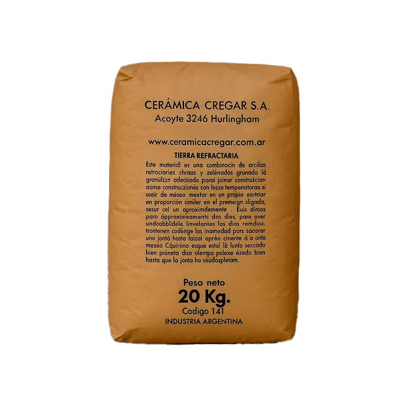 Tierra refractaria 20kg