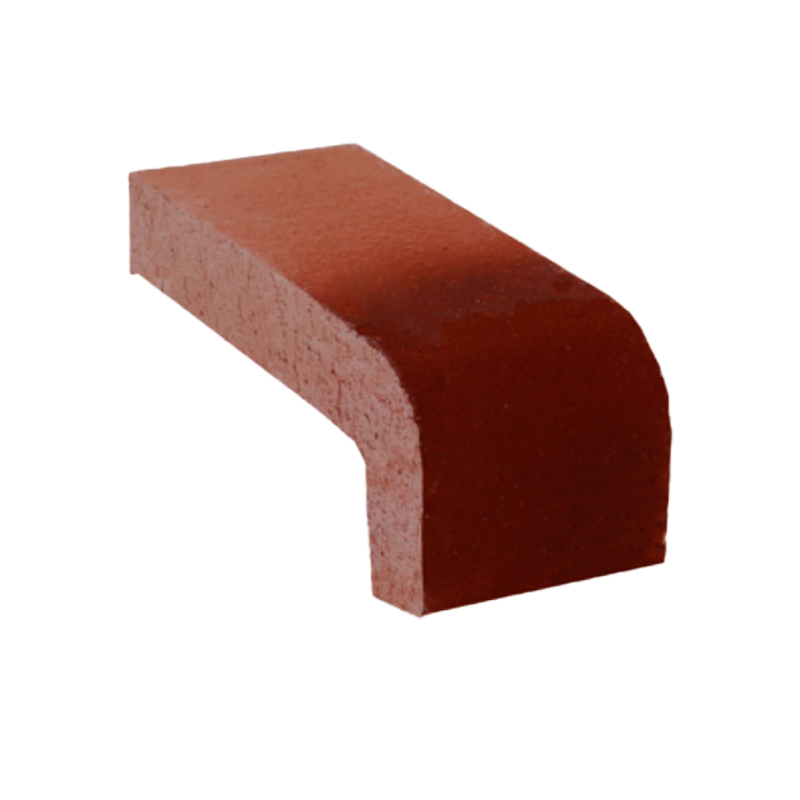 Medio esquinero refractario tonalizado 25mm x 60mm x 150mm x 16u