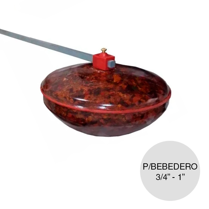 Boya p/bebedero resina fenolica 3/4" - 1"