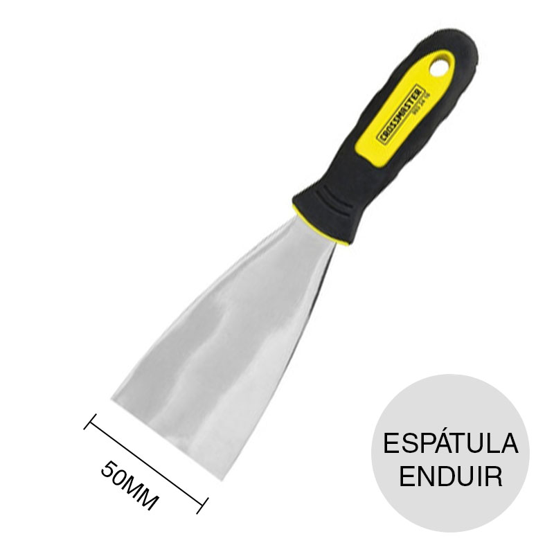 Espatula enduir acero inoxidable x 50mm